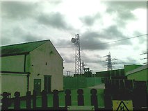 SJ6756 : Telecommunication mast, Crewe by Alex McGregor