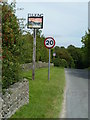 Fulking village sign on the road in from the west