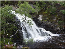 NC2131 : Waterfall on Allt a' Ghamhna by sylvia duckworth
