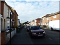 Parked vehicles in Northumberland Road