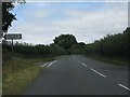 A4113 at the eastern turning for Clungunford