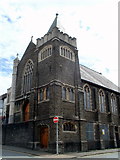 ST1586 : Van Road United Reformed Church Caerphilly viewed from the west by Jaggery