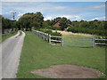 Track past Meadowdown