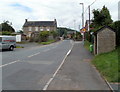 A view NW along Church Street, Bronllys