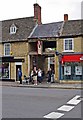 Entrance to Wesley Walk, High Street, Witney