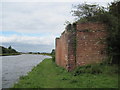 Dismantled  Railway  Bridge  at  canal  side.