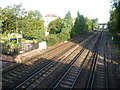 Railway lines near Shortlands