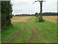 Farm track off the B1222