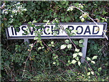 TM2250 : Ipswich Road sign by Geographer