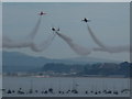 SZ0890 : Bournemouth: Red Arrows display on a tragic day by Chris Downer
