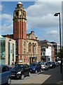 Norfolk Street and the Victoria Hall Methodist Church