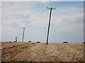 Pylons off Cold Harbour Road