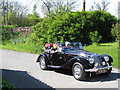 MG rally passing through Horndean village