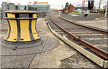 J3576 : Old shipyard railway, Belfast (7) by Albert Bridge