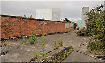 J3575 : Old shipyard wall, Belfast (3) by Albert Bridge