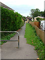 Footpath Fornham Road to Bell Meadow