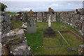 Graves in Losgaintir cemetery