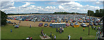 TL8964 : Car parking area, Rougham airshow by John Goldsmith