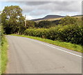 Road from Pont Haffes to Gwyn Arms pub, Glyntawe