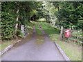 Track to Ty Henry Farm from the A4067, Glyntawe