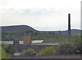 Warmco factory and chimney at Mossley