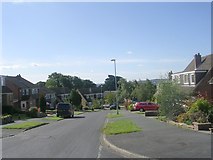 SE2338 : West End Drive - viewed from Hunger Hills Drive by Betty Longbottom
