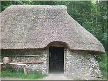 SU8712 : Mediaeval Cottage - Singleton by Paul Gillett