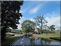 Niffany swing bridge on the Leeds Liverpool canal