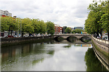 O1534 : River Liffey, Dublin, Ireland by Christine Matthews