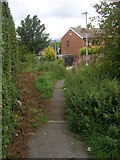 SE2228 : Steps from Moorside Walk to Penfield Road by Betty Longbottom