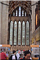SE6052 : Main stained glass window inside York Minster by John Firth