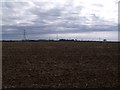 Farmland and Pylons near Asgarby