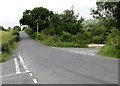 The Moor Road-Carnalroe crossroads on the Ballydruman Road