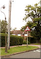 Roundabout sign, Cuckfield