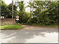 Minor road joining the A272, Ansty, West Sussex