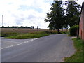 Low Road at Clowes Corner & Clowes Corner Postbox