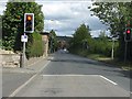 Cleobury Mortimer - A4117 meets the lane to Broome Park