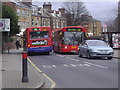 Buses on Acton Lane, Harlesden