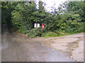 School Road & Monk Soham Postbox