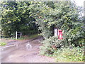 School Road & Monk Soham Postbox