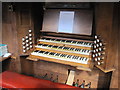 Organ Console. St Matthew