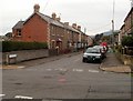 Abergavenny : Oxford Street viewed from Alexandra Road