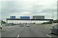 M25 approaching Junction 13