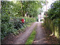 Beacon Lane & Bealings Holt Postbox