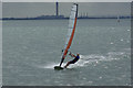 TQ8585 : Windsurfing at Chalkwell by Stephen McKay