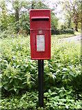 TM2552 : Boulge Postbox at Park Gate Corner by Geographer