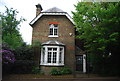 TQ2172 : House at Robin Hood Gate, Richmond Park by N Chadwick