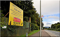 J3874 : Estate agent's sign, Belfast by Albert Bridge
