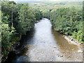 River Neath downstream from the B4242 near Glynneath