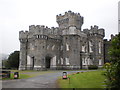 NY3701 : No entry this way - Wray Castle by Peter S